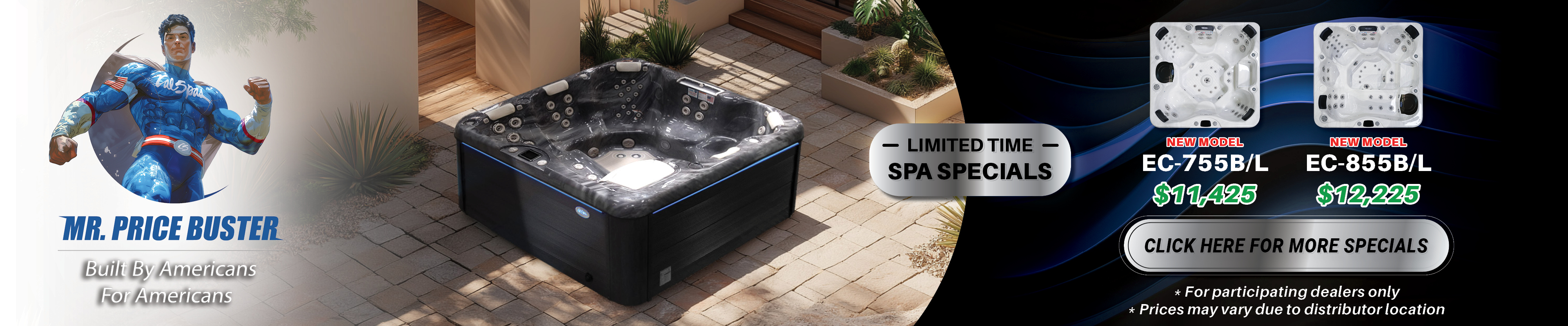 Calspas hot tub being used in a family setting - Catharpin
